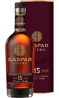 Gaspar Legend, 15 лет, в тубе, 0.5 л