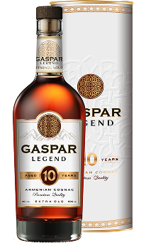 Gaspar Legend, 10 лет, в тубе, 0.5 л