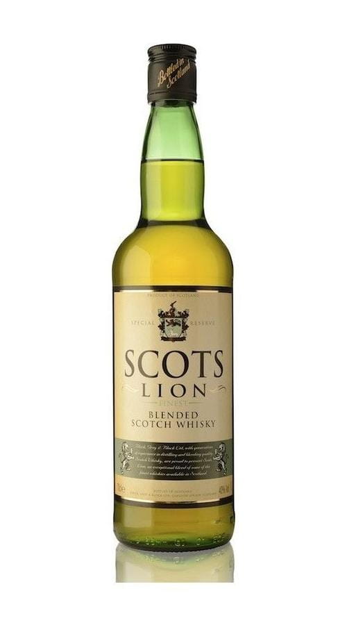 Виски Scots Lion 3 года 40% 0.5л